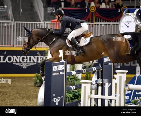Mclain Ward Usa Riding Hh Azur In The Longines Fei World Cup Show