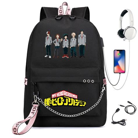 Buy Anime My Hero Academia Backpacks Midoriya Izuku Deku Bakugou