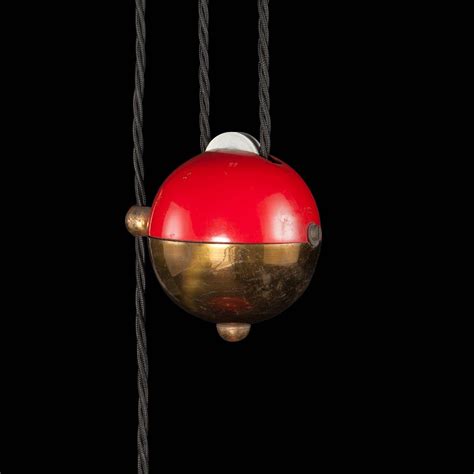 Consider mid century modern ceiling fan when you've got. Red Pulley Ceiling Light at 1stdibs