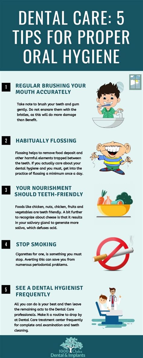 dental care 5 tips for proper oral hygiene