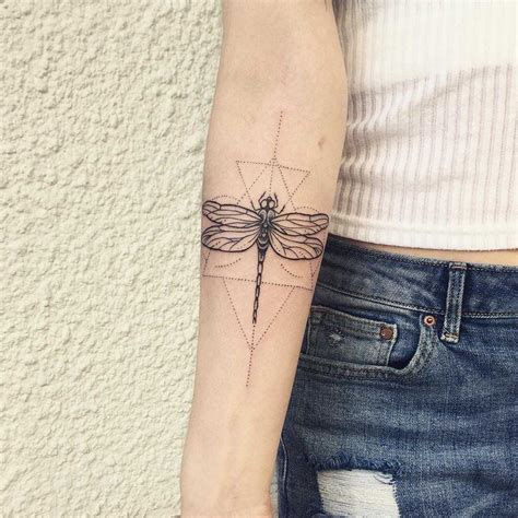 Dragonfly Tattoo By Julim Rosa Inked On The Right Forearm Cool Arm