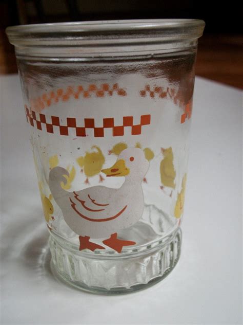 Vintage Collectible Bama Jelly Jar Glasses By Katsvintagefinds