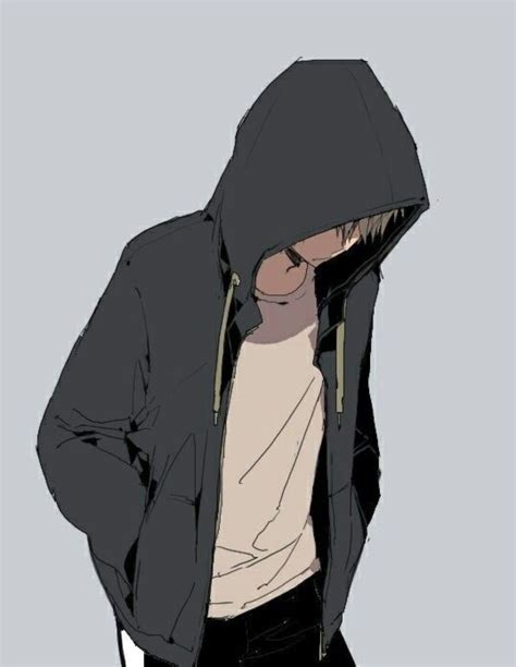 Hooded Sad Anime Boy Wallpapers Wallpaper Cave