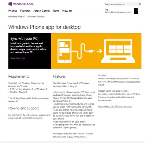 Windows Phone App For Desktop Has Just Been Released My