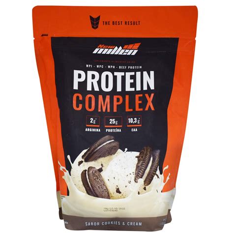 Whey Protein Complex 900g New Millen Shopee Brasil