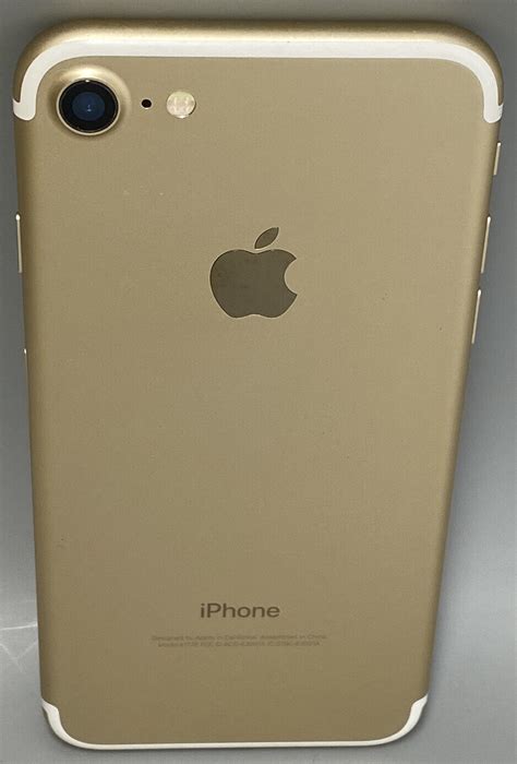 Apple Iphone 7 A1778a1660 128gb Gold Telus Only Fair 888462734868 Ebay