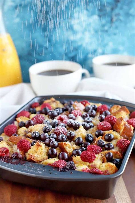 Berry Breakfast Bake Recipe With Cream Cheese And Fresh Fruit Foodal