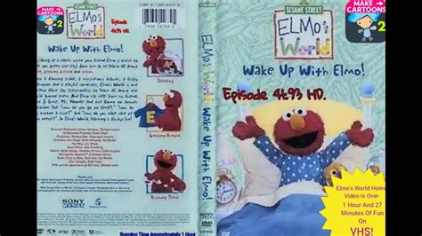 Elmos World Wake Up With Elmo Original Version 2002 Vhs Episode 41