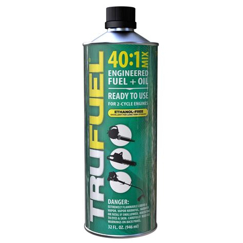 Trufuel Ethanol Free 2 Cycle 401 Premixed Gas And Oil 32 Oz Ace