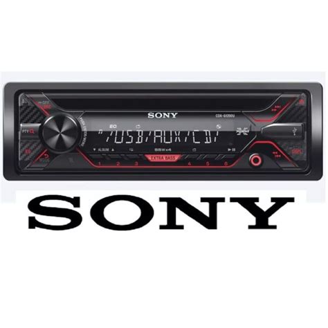 Radio Sony Aux Usb Cdx G1200u Almacenes Panamá