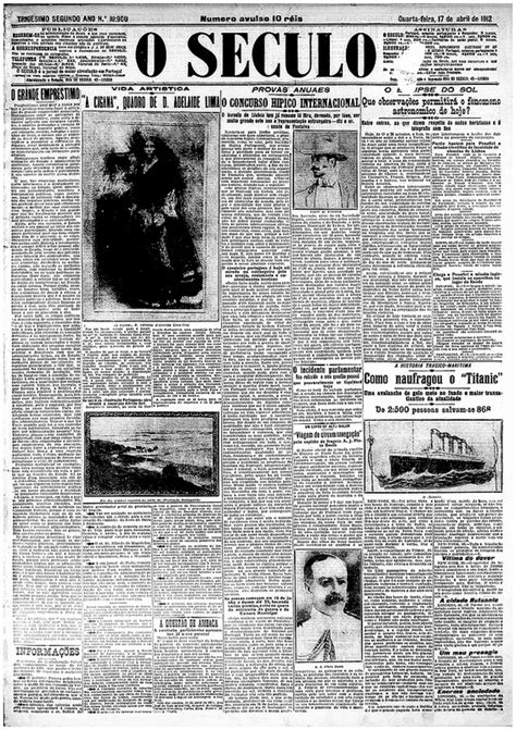 Top 69 Imagen 1912 Titanic Newspaper Thptletrongtan Edu Vn