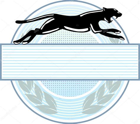 Panther Emblem — Stock Vector © Scusi0 9 2948962