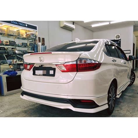 Honda city merupakan penyumbang jualan terbesar untuk honda malaysia, ia telah menyumbang 34% kepada jumlah jualan untuk syarikat di samping mengekalkan kedudukannya no. Honda City Spoiler With LED Break Light 2014-2019 | Shopee ...