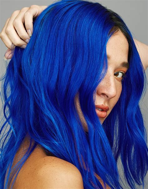 Adore Blue Hair Dye Review Quinn Fontaine