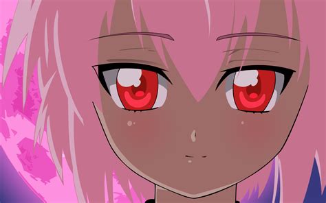 Wallpaper Anime Girl Hair Pink Eyes Red X Goodfon HD Wallpapers
