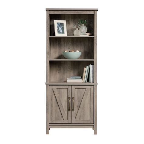 Better Homes And Gardens Modern Farmhouse Library Bookcase With Doors