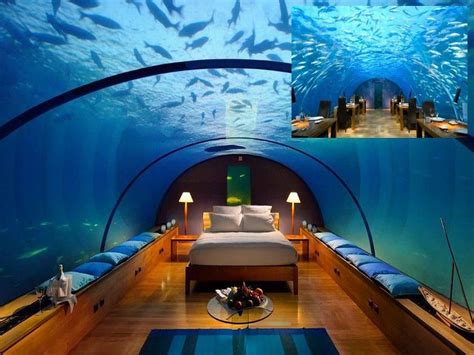 Photos The Worlds Best Places To Sleep In Underwater Bedroom