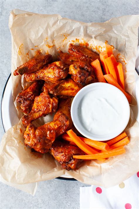 Cooking wings in an air fryer only takes 30 min, and you can toss them in your favorite sauce. Buffalo Air Fryer Chicken Wings from thelittlekitchen.net ...