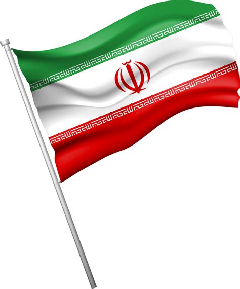 Iran Flag Logo Png Green White And Red Flag Of Iran Free Download