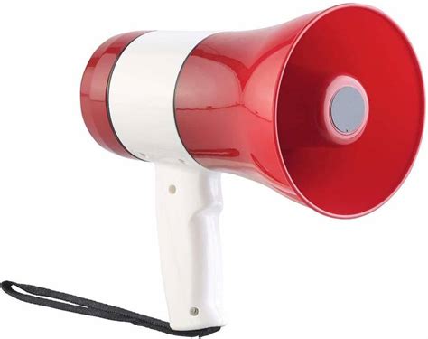 Icall 30 Watts Handheld Megaphone With Recorder Usb And Memory Card