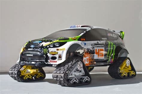 Ken block uses a different machine each year. HPI Racing gifts Ken Block his Ford Fiesta HFHV inspired R ...