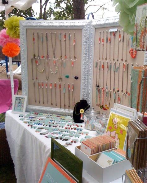 Frames With Cork And Hinged Together Craft Show Displays Diy Jewelry