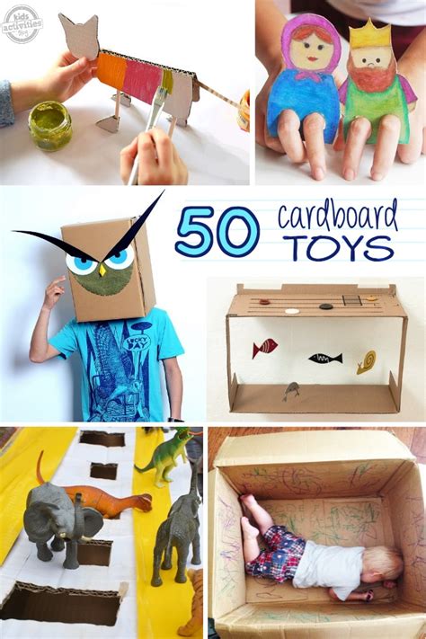 Amazing Cardboard Crafts Have Been Released on Kids Activities Blog