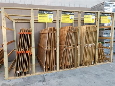 Building a wooden fence is a very popular choice. No more wood fence panels laying on the ground. : Lowes