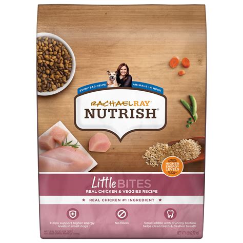 Rachael Ray Nutrish Little Bites Small Breed Natural Dry Dog Food Real