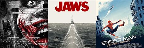 Cool Posters For The Dark Knight Jaws Spider Man Released By