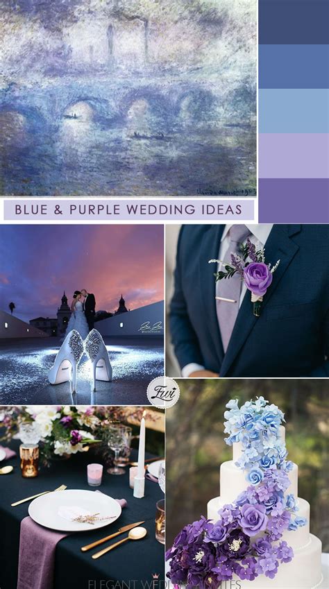 Elegant Blue And Purple Wedding Cakes The Most Elegant Wedding Cakes