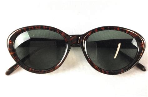 vintage liz claiborne sunglasses large tortoise brown and black etsy fashion eyeglasses liz