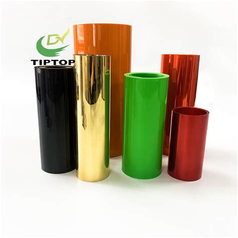 Tiptop 1 Transparent Rigid 350mic PVC Plastic Roll Film For