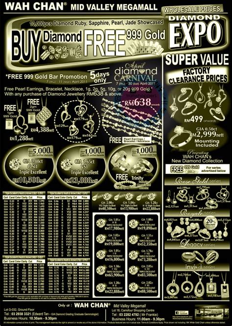Be sure to read the rules before posting. Wah Chan Buy Diamond FREE Gold: 7 Apr - 11 April 2011 ...