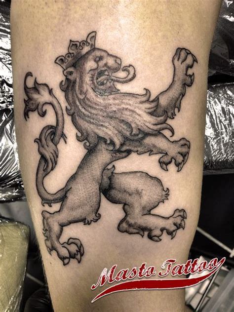 Dutch Lion Masto Tattoo Pinterest