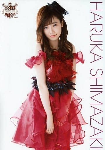 haruka shimazaki genjo akb48 cafe and shop limited edition a4 size official photo poster 82 nd
