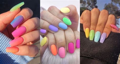 Pintarnos las uñas es una gran terapia, aunque no lo creas, aplicarles. Uñas arcoiris 2019: 15 ideas para hacerlas tú misma ...