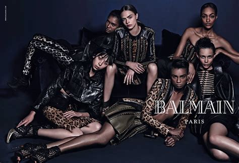 Olivier Rousteing Goes Bold With The Balmain Fall 2014 Campaign Fab