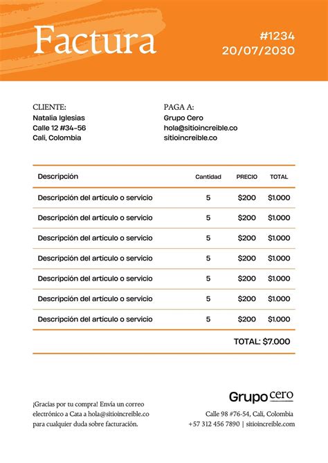 Total 90 Imagen Modelo Factura De Venta Colombia Abzlocalmx