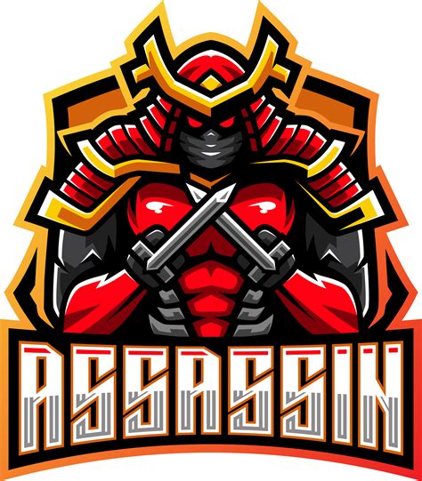 Assassin Esport Mascot Logo Design By Visink Thehungryjpeg