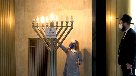 Menorah Lighting At The Capitol Marks Sixth Night Of Hanukkah
