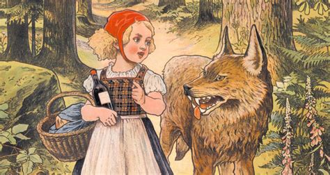 Little Red Riding Hood Fairy Tale Original Story By Brothers Grimm
