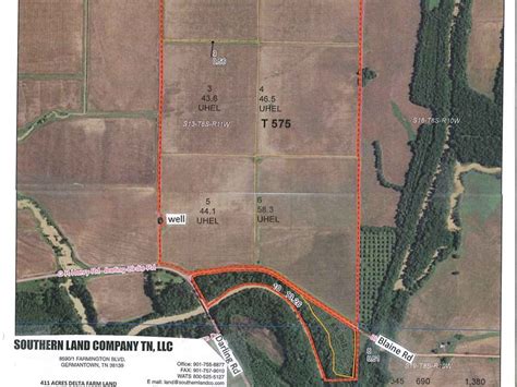 411 Acres Delta Farm Land Land For Sale In Mississippi 258454 Landflip