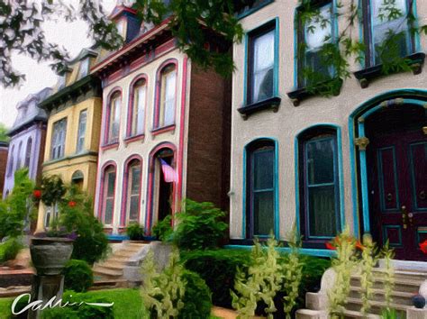 Houses of Lafayette Square in St. Louis | St louis missouri, St louis