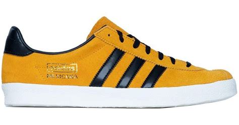 Adidas Originals Leather H01823 In Yellow For Men Lyst