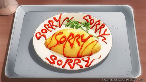 Crunchyroll Order Your Own Apologetic Omelet Rice At Official Spy X