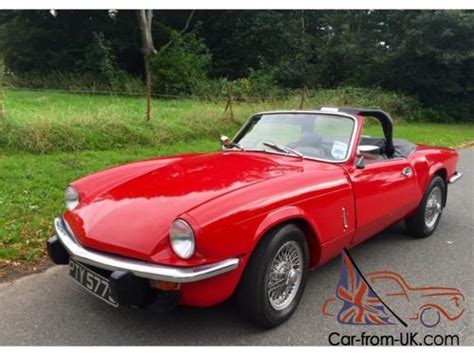 Triumph Spitfire 1500 With Overdrive Wire Wheels6 Months