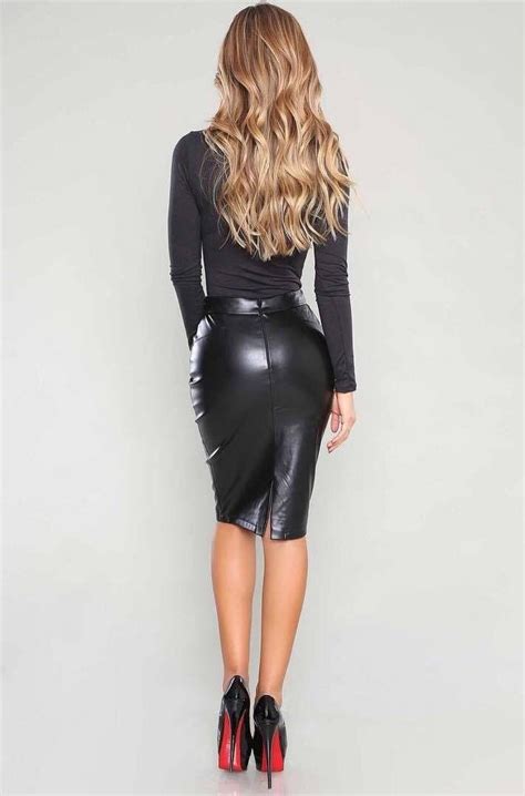 Wear Tight Leather Skirt Maximum Effect Telegraph
