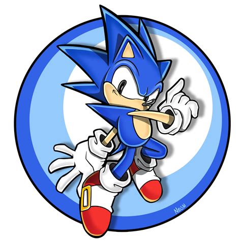 Sc Classic Sonic By Cryogx On Newgrounds