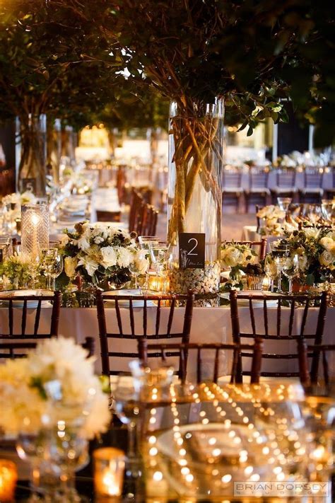 Romantic Fall Wedding Reception Idea Photo Brian Dorsey Studios